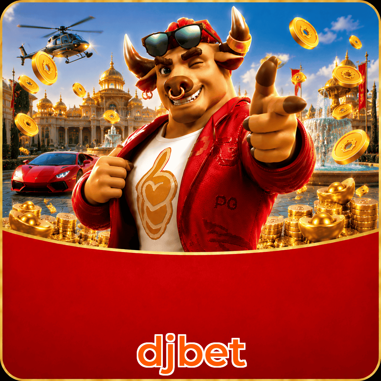 Logo djbet Telegram Canal Oficial